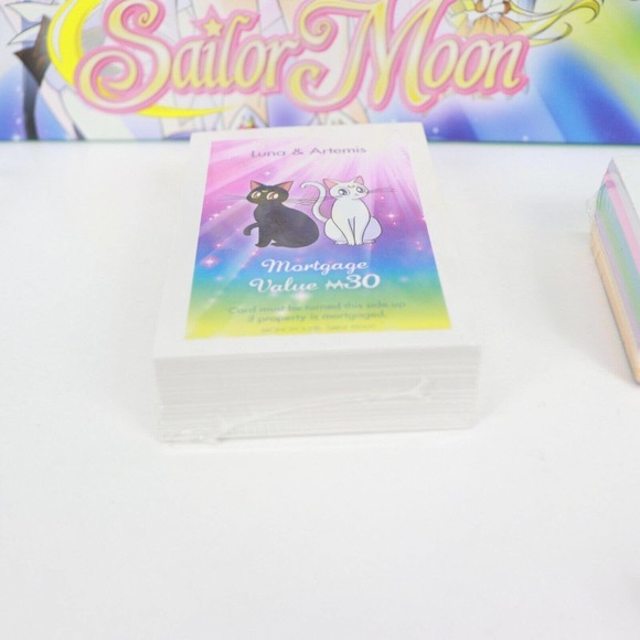 Monopoly Sailor Moon Edition Parts Sealed - Picture 7 of 11
